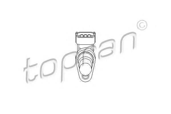 Датчик скорости TOPRAN 206 841
