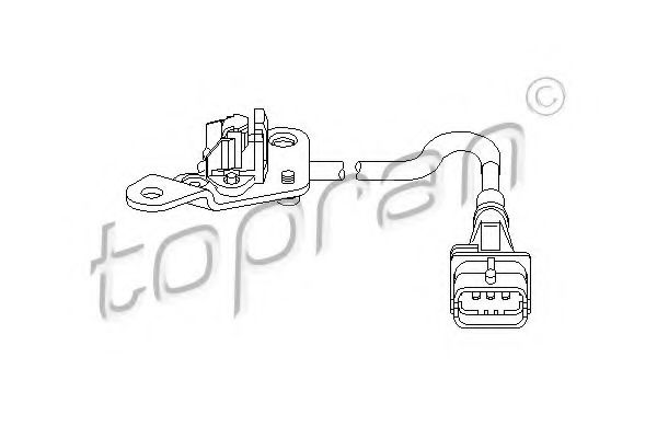 Датчик скорости TOPRAN 207 416