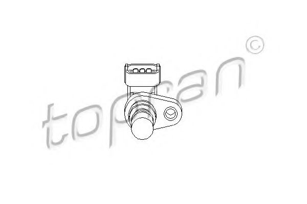 Датчик скорости TOPRAN 206 208