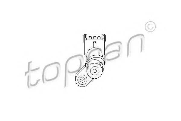 Датчик скорости TOPRAN 207 419