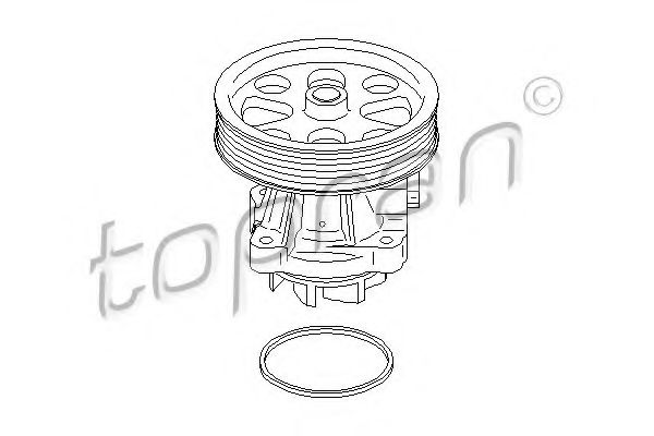 Водяной насос TOPRAN 207 157