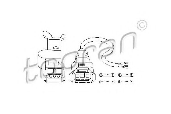 Датчик скорости TOPRAN 207 013