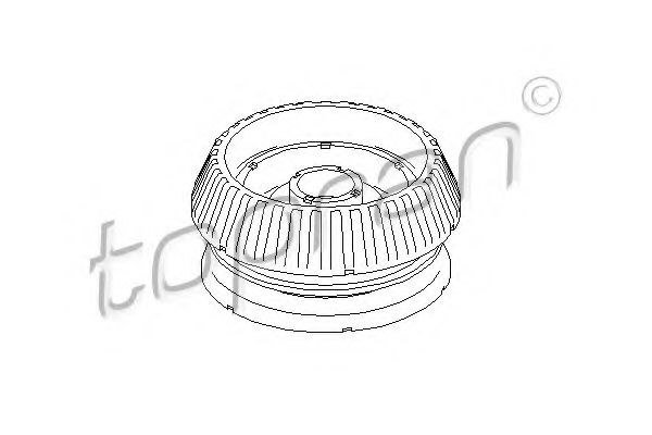 Опора амортизатора TOPRAN 301 634