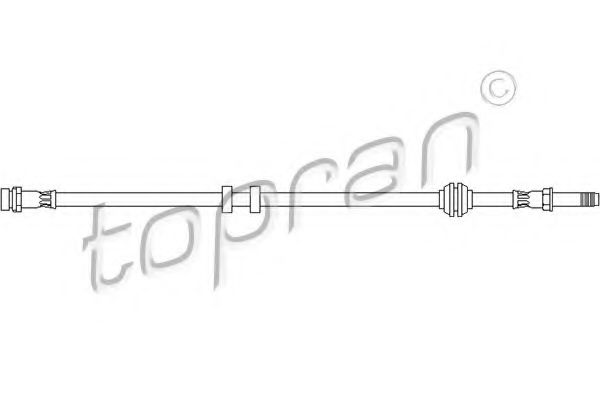 Тормозной шланг TOPRAN 300 641