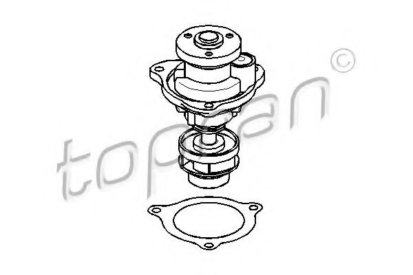 Водяной насос TOPRAN 302 224