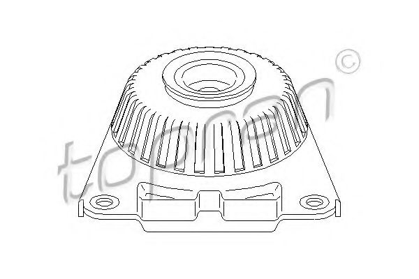 Опора амортизатора TOPRAN 302 357
