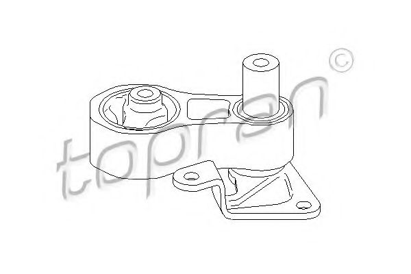 Подушка МКПП TOPRAN 302 762