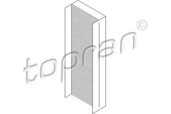 Фильтр салона TOPRAN 302 360