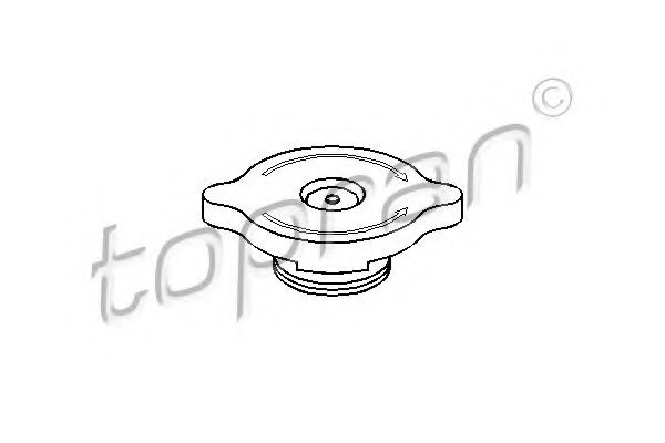 Крышка расширительного бачка TOPRAN 300 864
