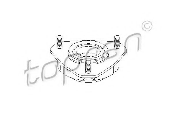 Опора амортизатора TOPRAN 302 240