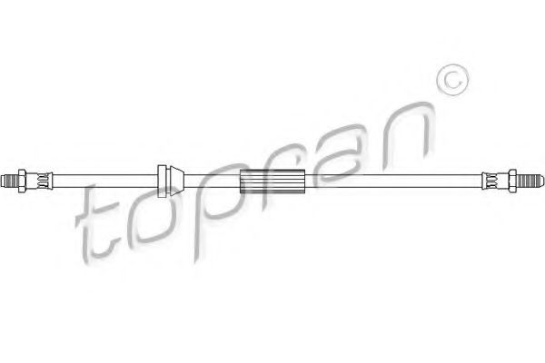 Тормозной шланг TOPRAN 300 340