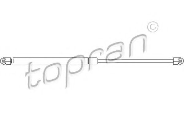 Амортизатор багажника TOPRAN 302 362
