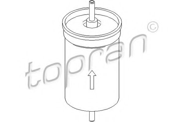 Топливный фильтр TOPRAN 301 661