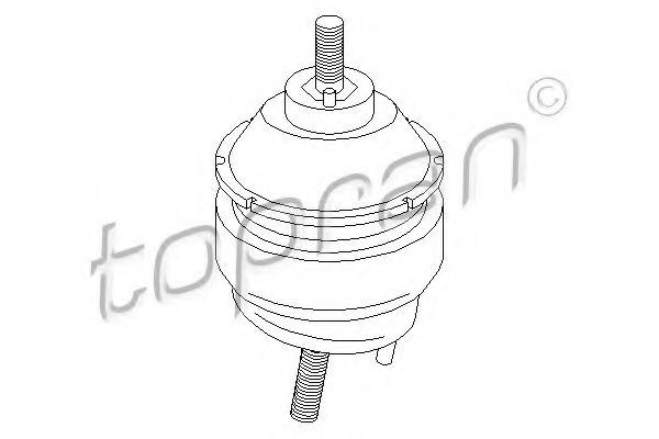 Подушка двигателя TOPRAN 302 785