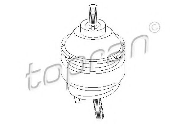 Подушка двигателя TOPRAN 302 786