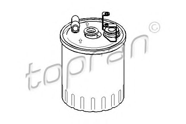 Топливный фильтр TOPRAN 401 031