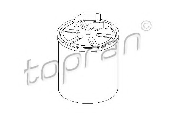 Топливный фильтр TOPRAN 400 886