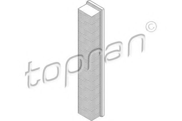 Воздушный фильтр TOPRAN 401 036