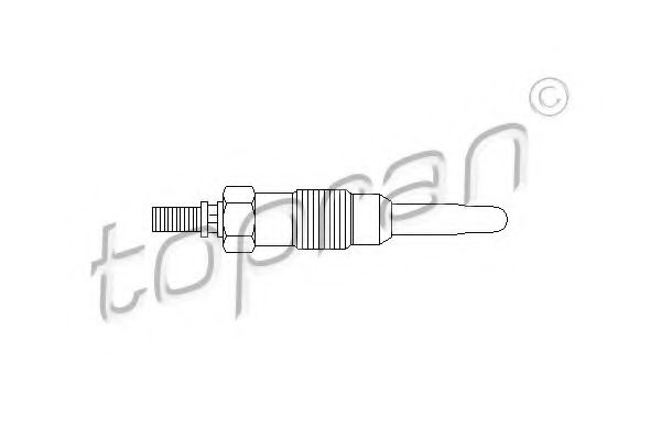 Свеча накаливания TOPRAN 400 446