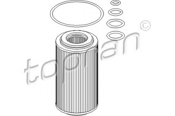 Масляный фильтр TOPRAN 401 044