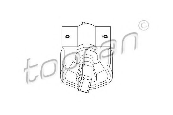 Подушка коробки передач TOPRAN 400 468