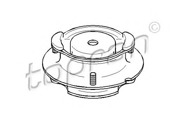 Опора амортизатора TOPRAN 400 910