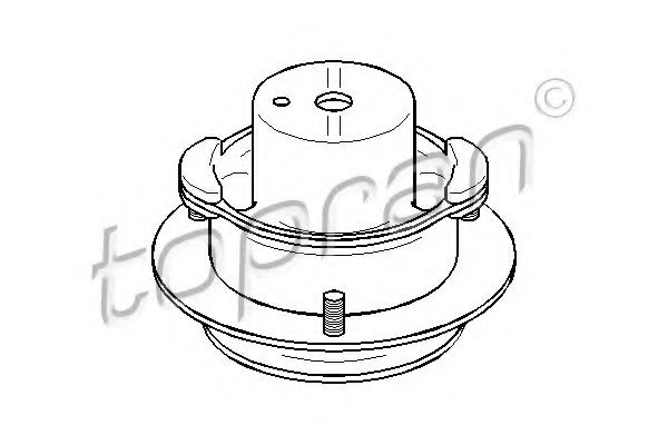 Опора амортизатора TOPRAN 400 248