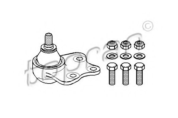 Шаровая опора TOPRAN 401 206