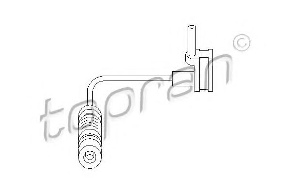 Датчик износа тормозных колодок TOPRAN 400 983