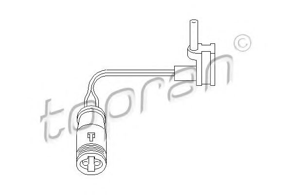 Датчик износа тормозных колодок TOPRAN 401 203