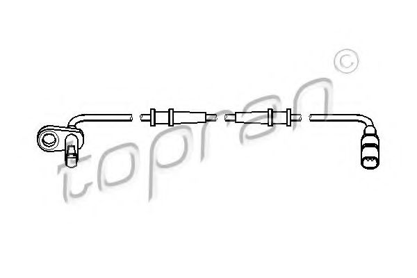 Датчик АБС TOPRAN 401 545