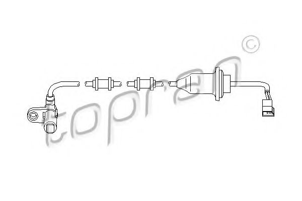 Датчик АБС TOPRAN 401 548
