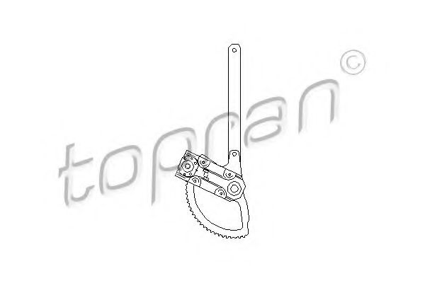 Стеклоподъемник TOPRAN 401 669