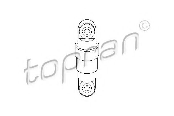 Ролик натяжной ремня генератора TOPRAN 500 238