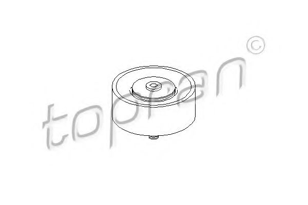 Обводной ролик TOPRAN 501 500