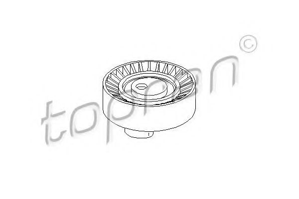 Обводной ролик TOPRAN 500 258