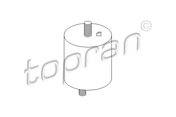 Подушка двигателя TOPRAN 500 166