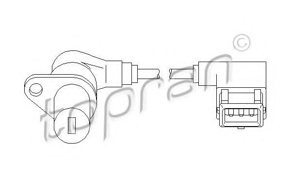 Датчик скорости TOPRAN 501 295