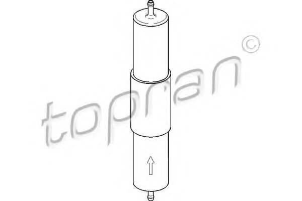 Топливный фильтр TOPRAN 500 739