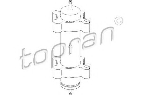 Топливный фильтр TOPRAN 500 741