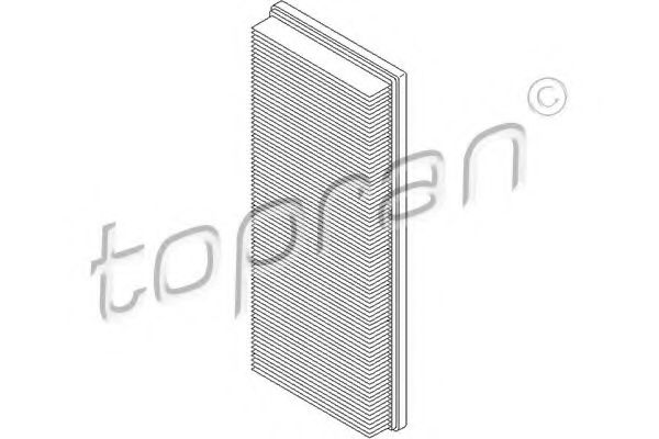 Воздушный фильтр TOPRAN 500 225