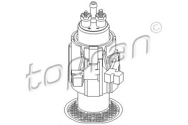 Топливный насос TOPRAN 500 817