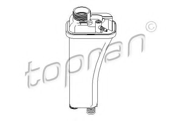 Расширительный бачок TOPRAN 500 790