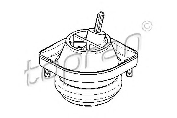 Подушка двигателя TOPRAN 500 748