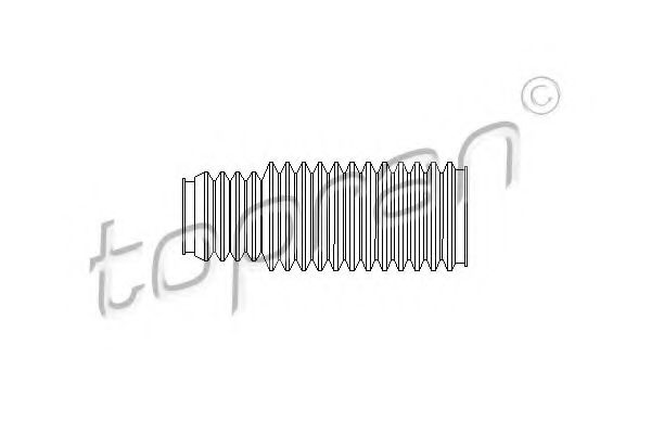 Пыльник рулевой рейки TOPRAN 500 045