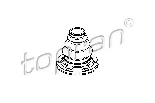 Пыльник шруса TOPRAN 500 620