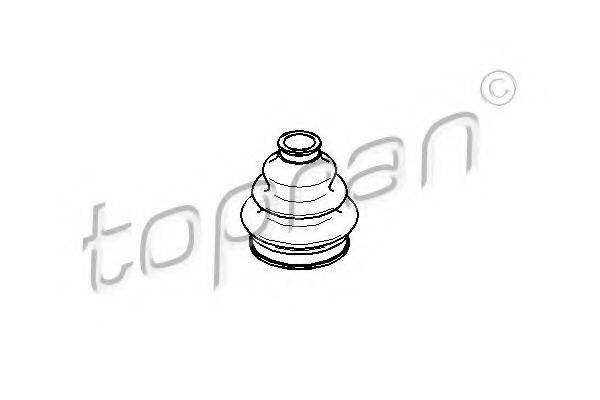 Пыльник шруса TOPRAN 500 613