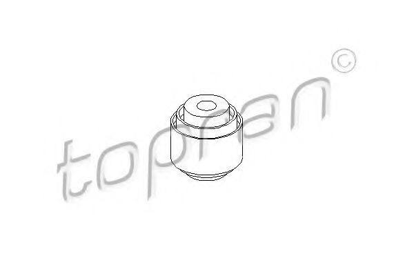 Сайлентблок задней балки TOPRAN 501 048
