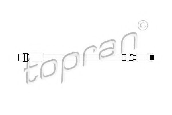 Тормозной шланг TOPRAN 501 128