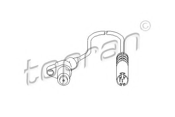 Датчик АБС TOPRAN 500 883